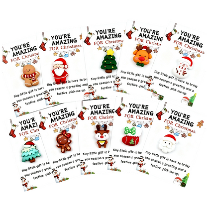 🎄Tidiga julrean – 70% rabatt🔥🎁10-pack små julkramar i fickformat
