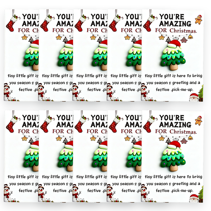 🎄Tidiga julrean – 70% rabatt🔥🎁10-pack små julkramar i fickformat