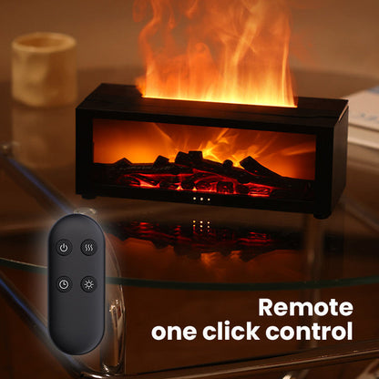 🔥🔥🔥 Eldstad Flame Diffuser Luftfuktare med fjärrkontroll 🔥🔥✨