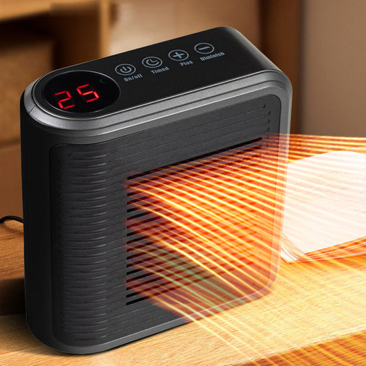 🔥800W väggmonterad rumsvärmare med justerbar termostat och timer