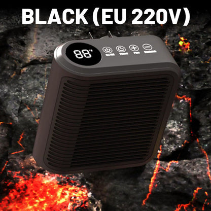 🔥800W väggmonterad rumsvärmare med justerbar termostat och timer