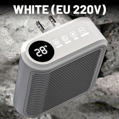 🔥800W väggmonterad rumsvärmare med justerbar termostat och timer
