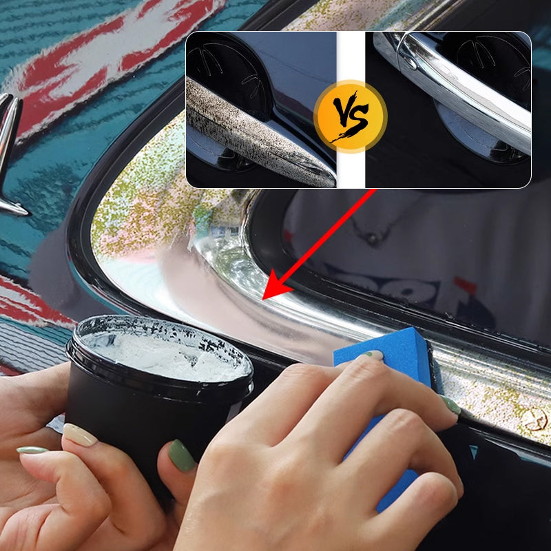 🔥Multifunktionell förkromad reparationspasta för bilar