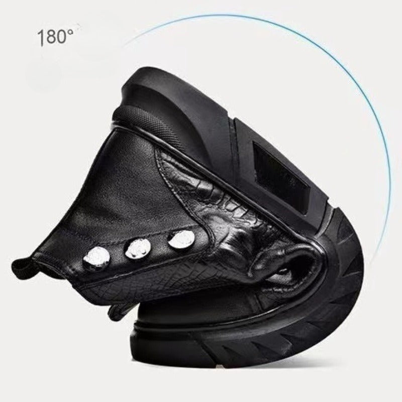 🔥Bottes Montantes à Enfiler Thermiques Comfortables för män