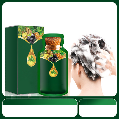 Mild, växtbaserad hårfärg för snabb användning