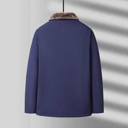 🔥Tidsbegränsat erbjudande: 50 % rabatt på varm jacka med plyschfoder för män