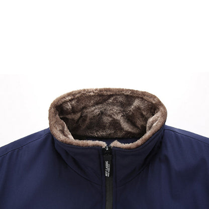 🔥Tidsbegränsat erbjudande: 50 % rabatt på varm jacka med plyschfoder för män