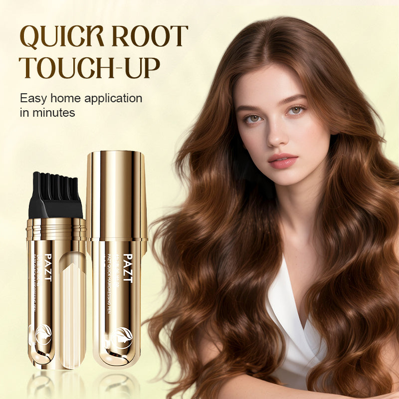 💇‍♀️ KÖP 2 FÅ 1 GRATIS! ✨ 2-i-1 Hårfärgningskam för Grått Hår - Snabb och Naturlig Täckning, Skonsam Formel för Användning Hemma 🌿📦