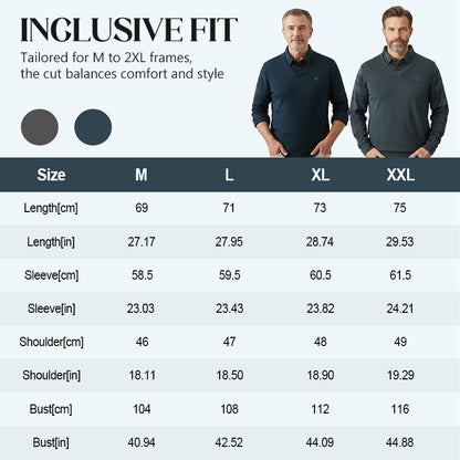 🔥Herrplädad mockatopp i två delar