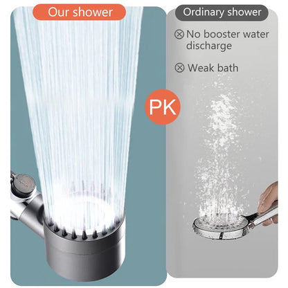 🚿2026 Mega Sale - 49 % RABATT✨ Multifunktionellt duschhuvud - Massage & hudvård, 5 avslappningslägen, enkel installation 🛁📦