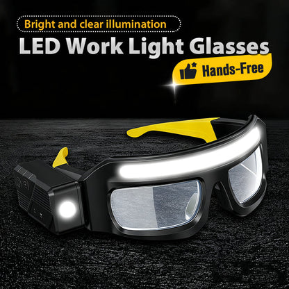 🔥Handsfree LED-arbetsglasögon