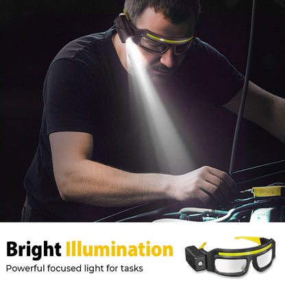 📢📢50% RABATT NU!! ⏰Handsfria LED-arbetslampglasögon