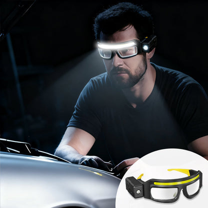 📢📢50% RABATT NU!! ⏰Handsfria LED-arbetslampglasögon