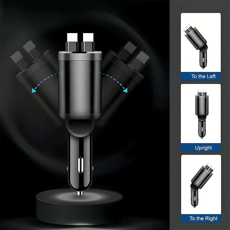 🔥Snabbladdare för bilen med stjärnhimmel-stämningsbelysning
