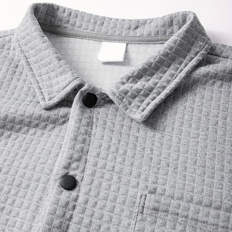 🔥Herrjacka i enfärgat casual-stil