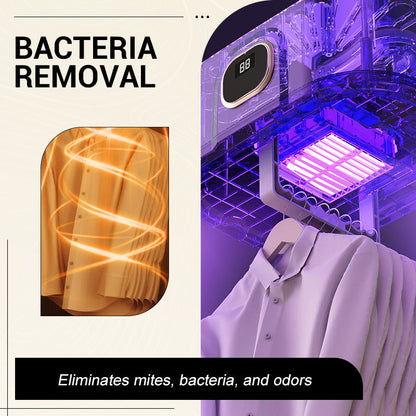 🔥Rea på riktigt🔥Bärbar, hopfällbar mini-multifunktionell torktumlare