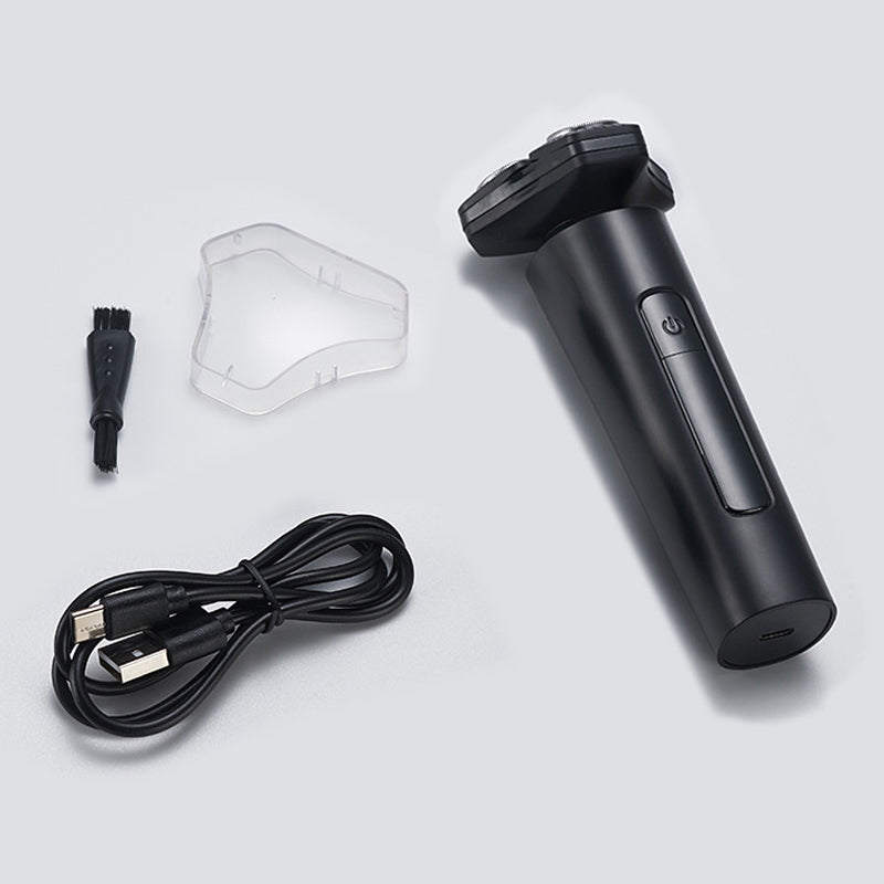 🔥Multifunktionell elektrisk LED-display 3-bladig rakhyvel för män 🧥