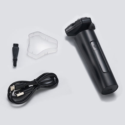 🔥Multifunktionell elektrisk LED-display 3-bladig rakhyvel för män 🧥