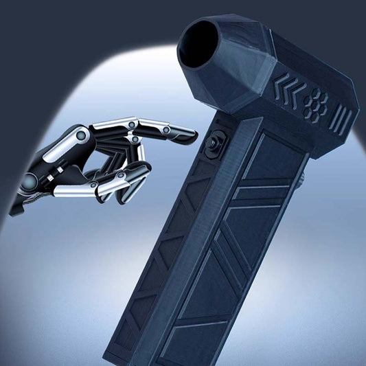 🔥Bärbar turboventilator med 140 000 varv per minut och funktioner för blåsa och dammsuga