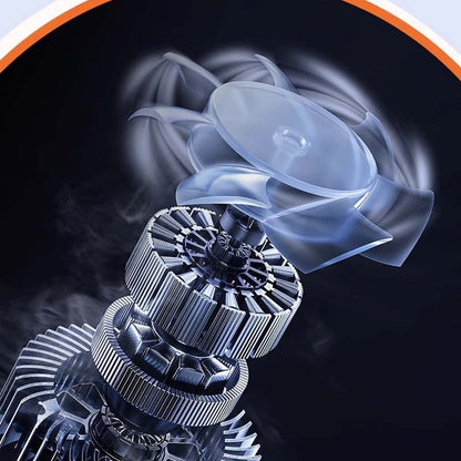 🔥Bärbar turboventilator med 140 000 varv per minut och funktioner för blåsa och dammsuga