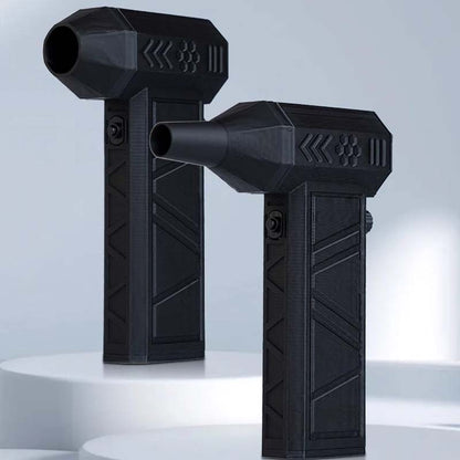 🔥Bärbar turboventilator med 140 000 varv per minut och funktioner för blåsa och dammsuga