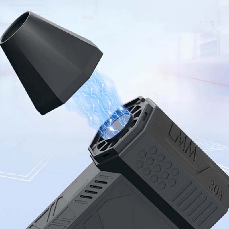 🔥Bärbar turboventilator med 140 000 varv per minut och funktioner för blåsa och dammsuga