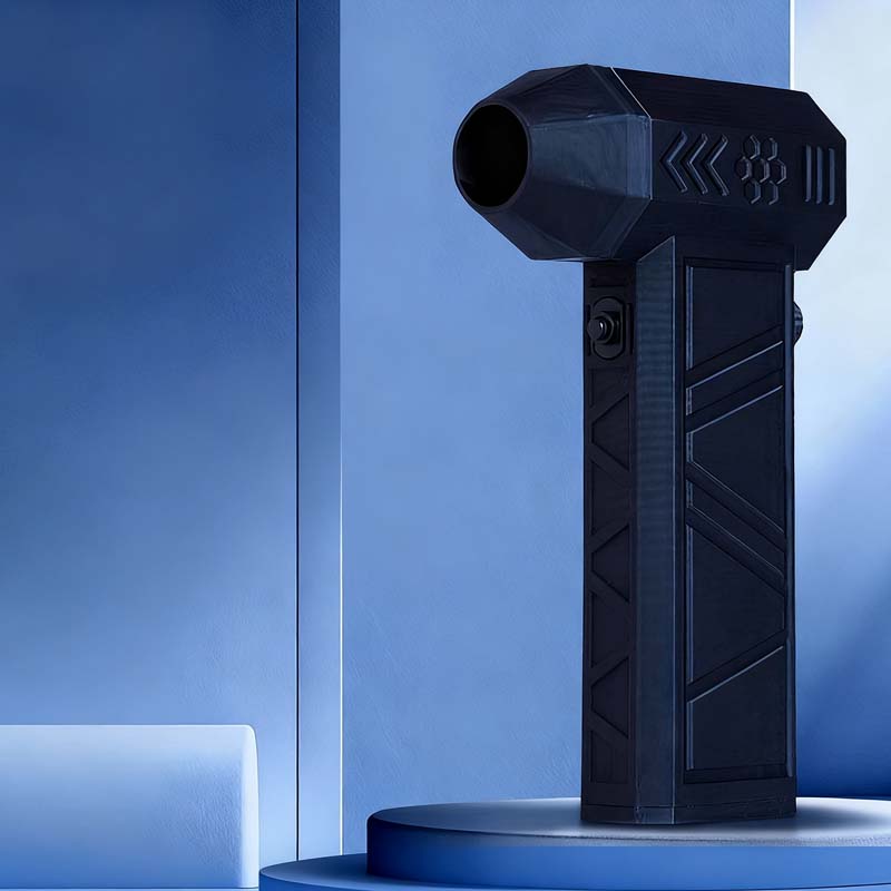 🔥Bärbar turboventilator med 140 000 varv per minut och funktioner för blåsa och dammsuga