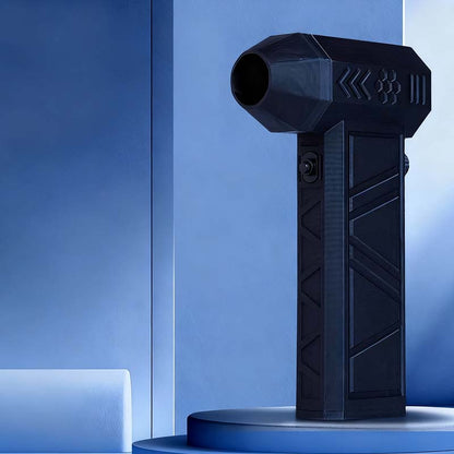 🔥Bärbar turboventilator med 140 000 varv per minut och funktioner för blåsa och dammsuga