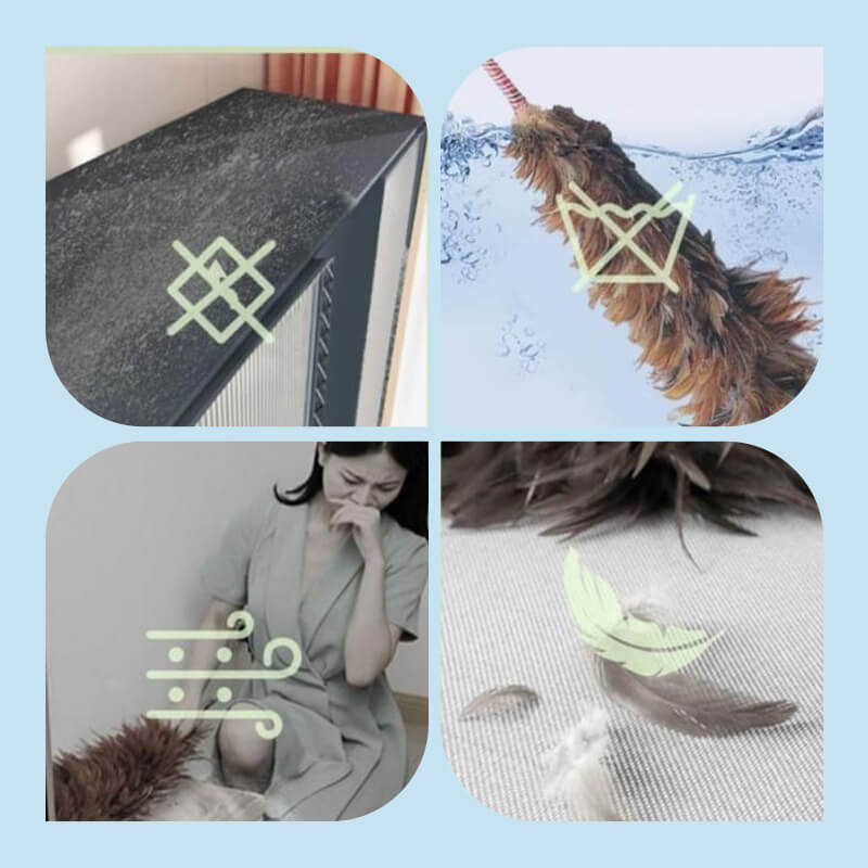 🔥Infällbar stavfiber dammrengöring artefakt