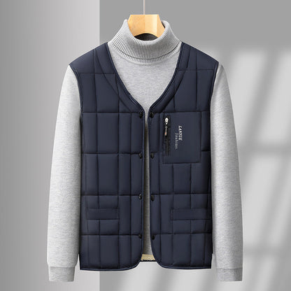 Men's Winter Warm Vest with Pockets