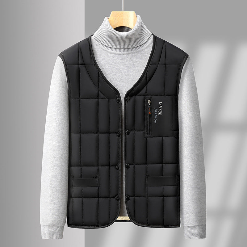 Men's Winter Warm Vest with Pockets