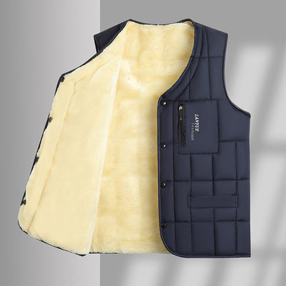 Men's Winter Warm Vest with Pockets