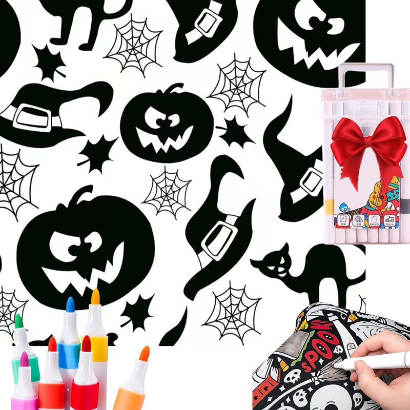 🎨✨ DIY Färgläggningsfilt