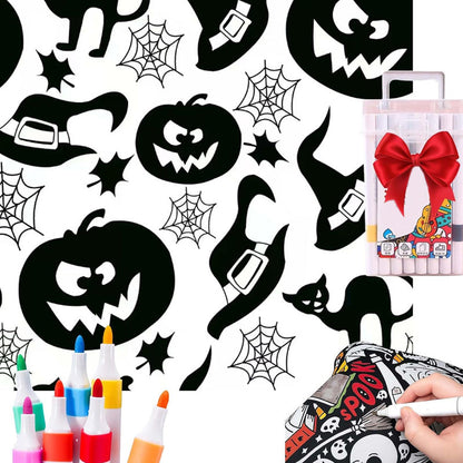 🎨✨ DIY Färgläggningsfilt