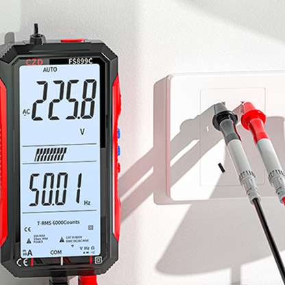 USB-uppladdningsbar Digital Multimeter