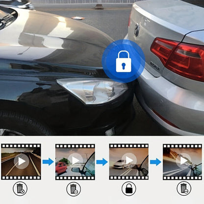 🚗📹Bilkamera med 170° vidvinkel och 1080p dubbellins