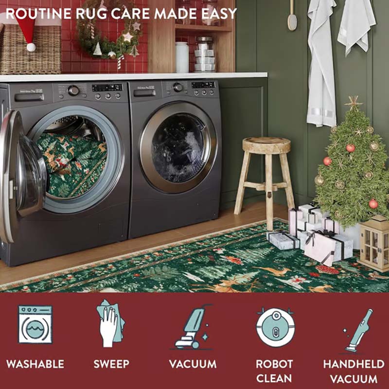 Mjuk halkfri julmatta för hemmet