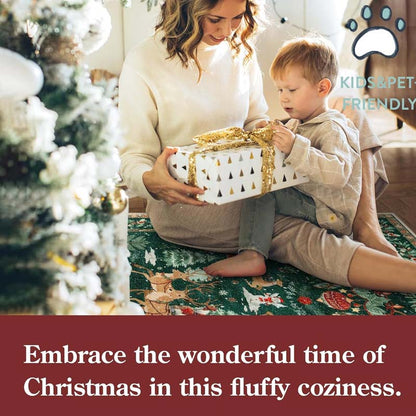 Mjuk halkfri julmatta för hemmet