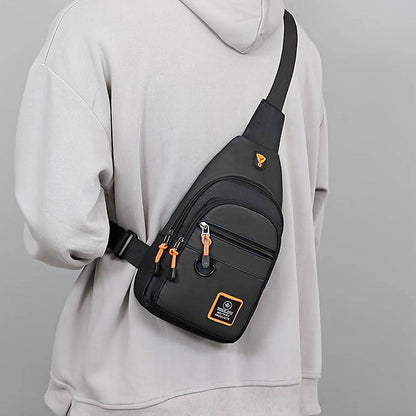 🔥Vedenpitävä monitaskuinen ristikkäin kulkeva olkalaukku