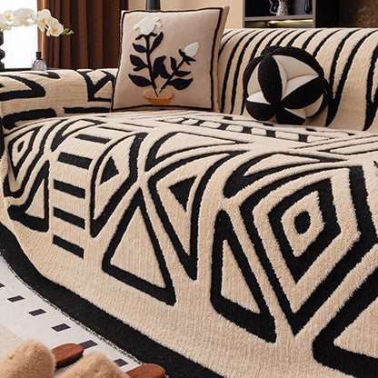 🛋️🧸 Mjuka, halkfria sofföverdrag i plysch - Hudvänliga, husdjursvänliga och lättskötta (olika storlekar och färger)!