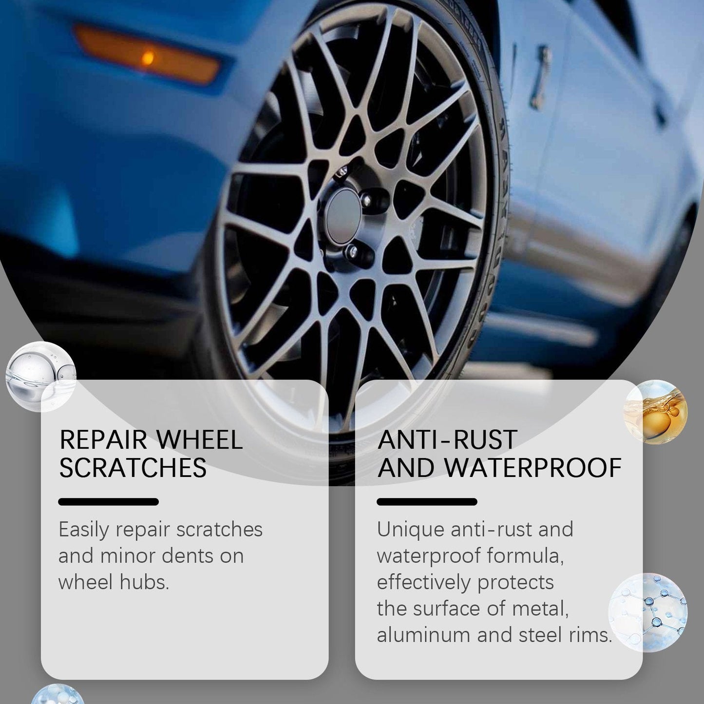 🔥Reparationspenna för repor på bilhjul