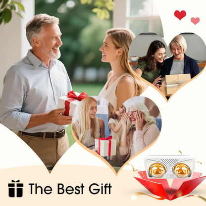 Väggmonterad värmelampa för badrum