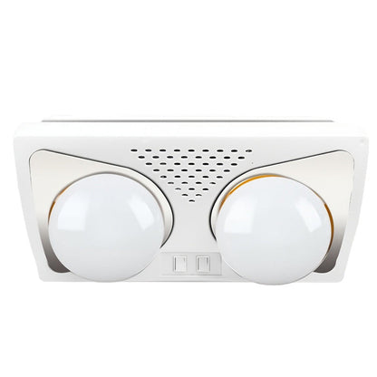 Väggmonterad värmelampa för badrum