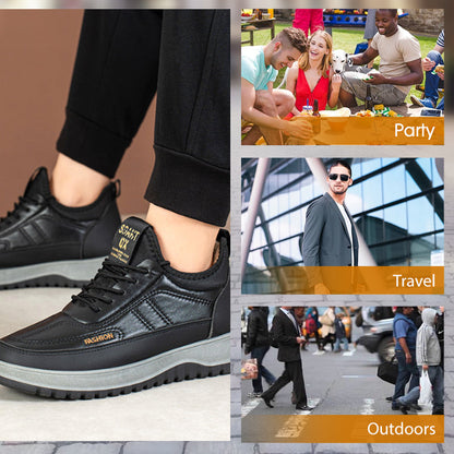 Komfortable, varme herresko: vanntette og sklisikre