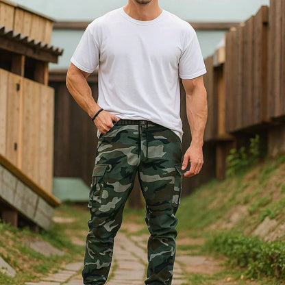 🛠️ 55% RABATT! 👖 Slitstarka Taktiska Arbetsbyxor – Nylon-Bomullsbländare, Många Funktionella Fickor & Perfekt för Utomhusarbete 🌲