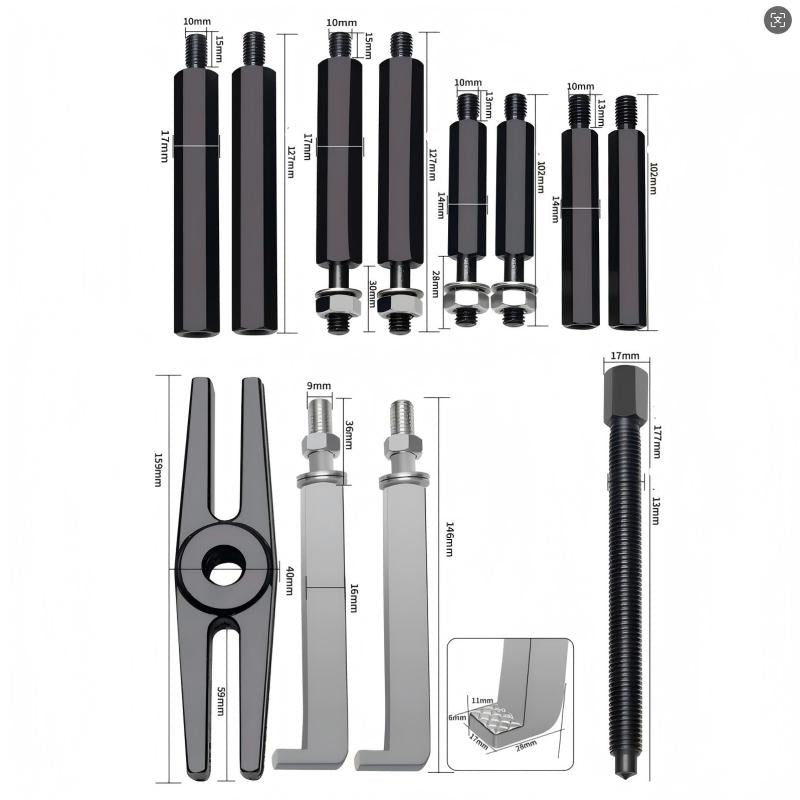 🔥Kraftig 5 tons lageravdragare