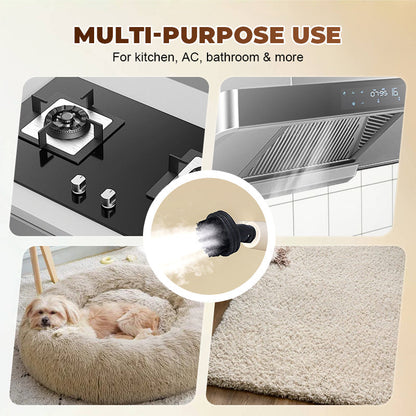 🔈🔈60% rabatt🔥 Bärbar högtemperatur-ångrengöringssats