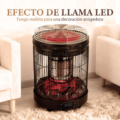 🔥Multifunktionella elektriska värmare med röststyrning för inomhusbruk