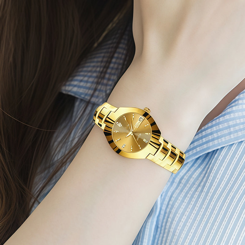 🔥Elegant vattentät damklocka