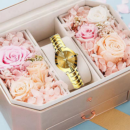 🔥Elegant vattentät damklocka